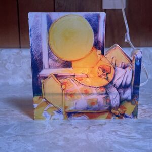 Cool Unique And Rare Vintage Nightlight Moon Child Bed Wall Mounted Switch‎